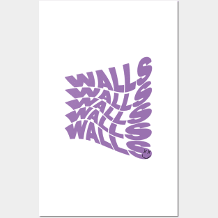 Purple Walls Posters and Art